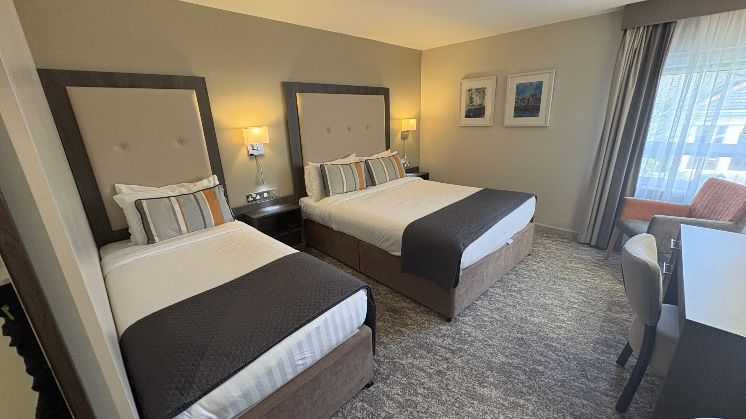 Double Single Bedroom Interior