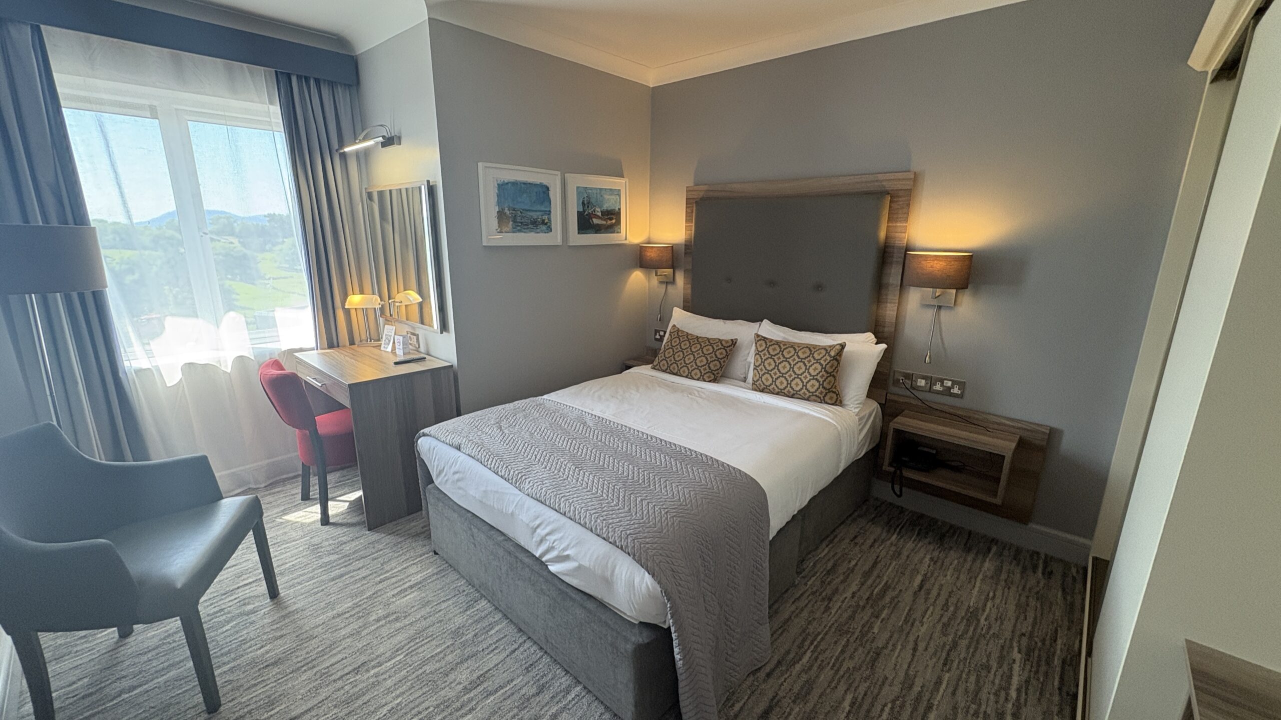 Accessible bedroom at Westlodge Hotel