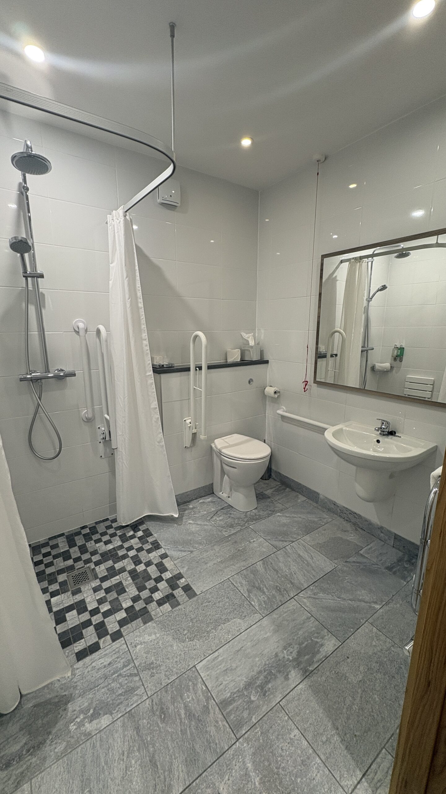 Accessible bedroom with step-free access