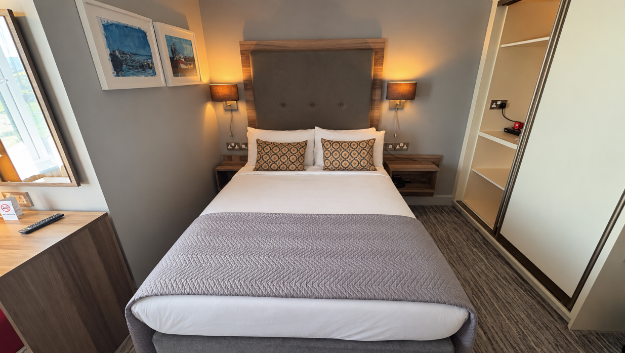 Accessible guest room with accessible facilities